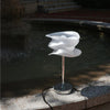 JW Design Cloud Lamp – Satin-Silk PETG Shade with Stainless Steel Stand