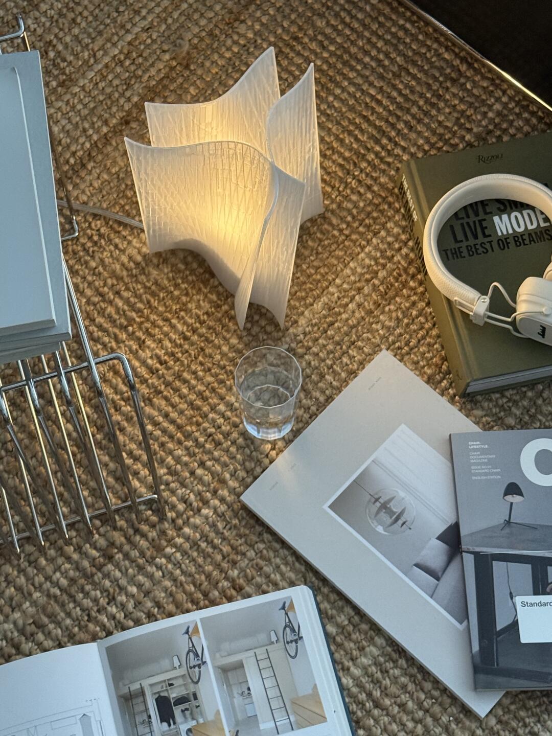 JW Design Wave Lamp – Experimental PETG Lighting with Satin-Silk Finish