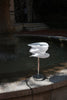 JW Design Cloud Lamp – Satin-Silk PETG Shade with Stainless Steel Stand