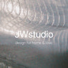JW Design Cloud Lamp – Satin-Silk PETG Shade with Stainless Steel Stand