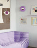Koosim Capsule Oval Mirror — Space‑Age Style