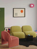 Koosim Capsule Oval Mirror — Space‑Age Style
