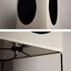 Linen & Iron Triangular Ambient Table Lamp by Print:H