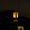 Linen & Iron Square Ambient Lamp by Print:H