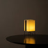 Linen & Iron Square Ambient Lamp by Print:H
